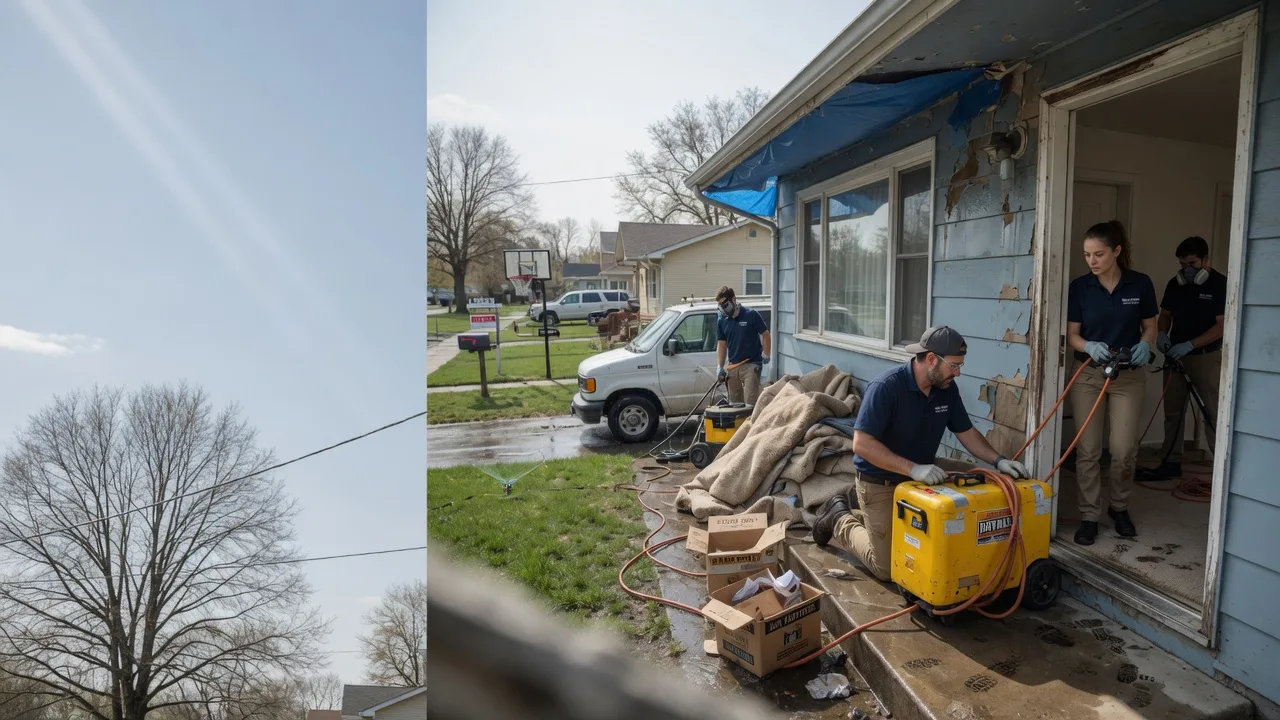 Basement Flood Cleanup in Flat Rock, IN near me
